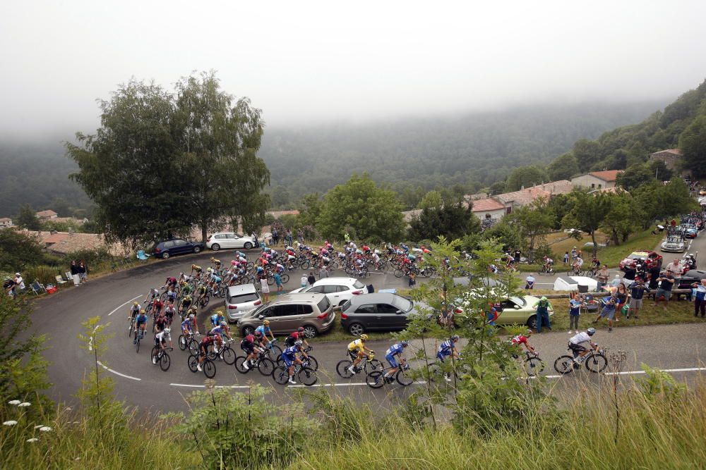 Tour de Francia: La 15ª etapa, en imágenes