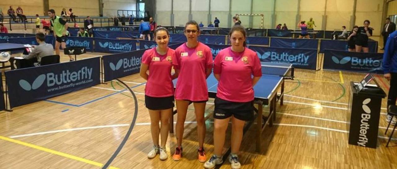 Las jugadoras del Oviedo Phoenix.