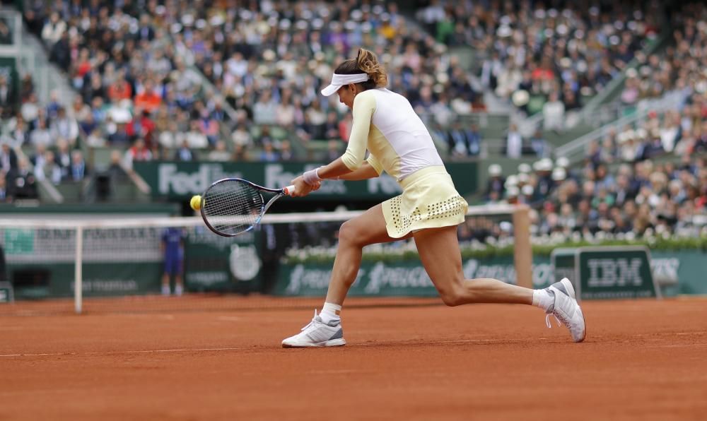 Garbiñe Muguruza conquista Roland Garros