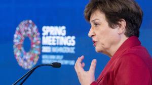 La directora gerente del FMI, Kristalina Georgieva.