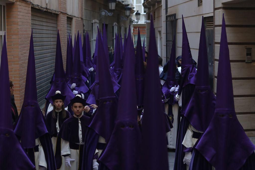 Procesión del Santo Entierro este Viernes Santo en Cartagena, en imágenes