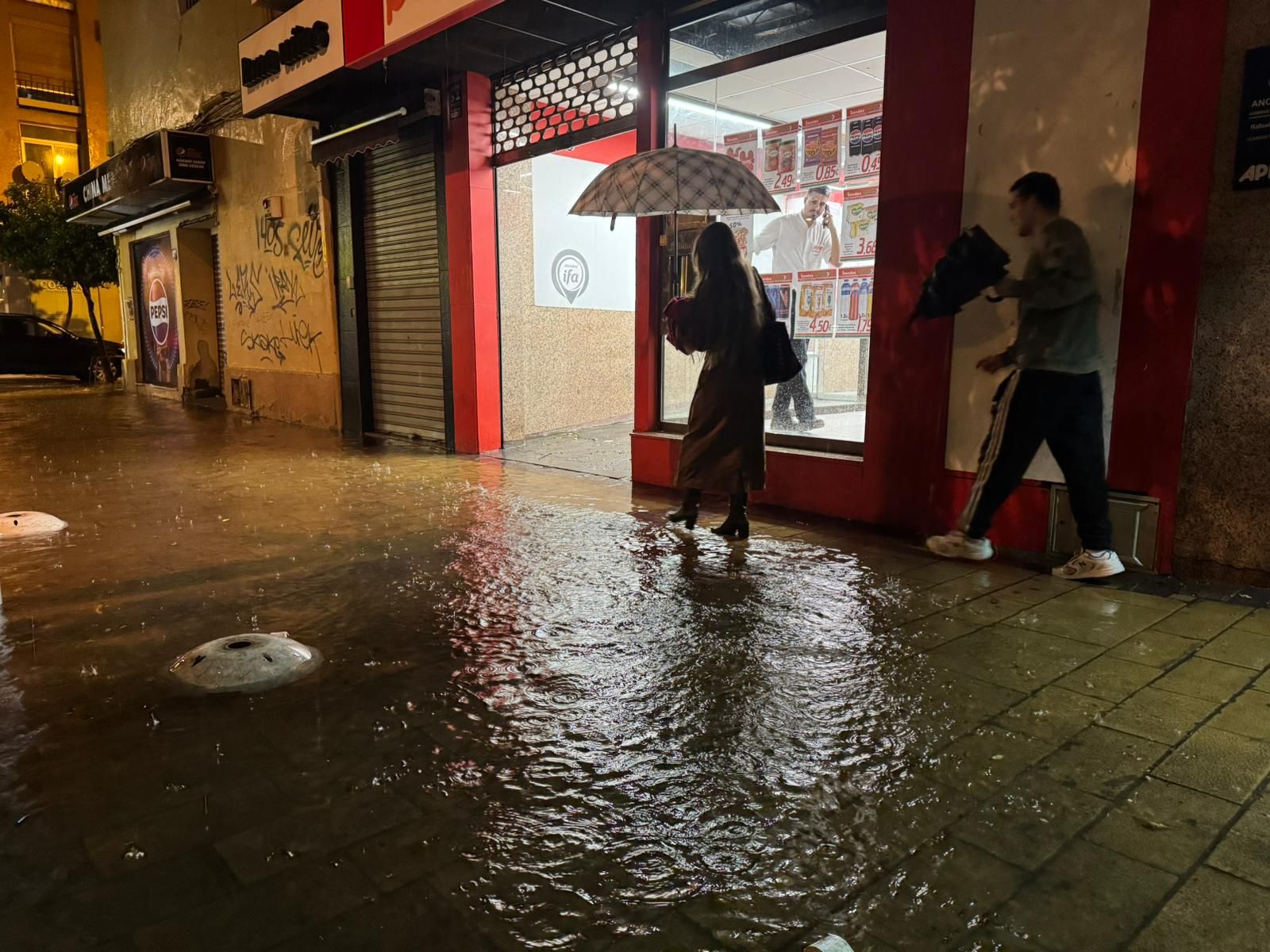 La borrasca Claudia siembra el caos en Córdoba