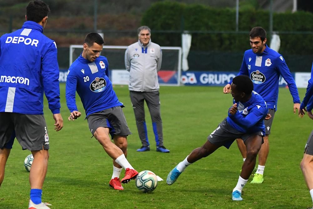 El Deportivo regresa a los entrenamientos para preparar la visita del Elche