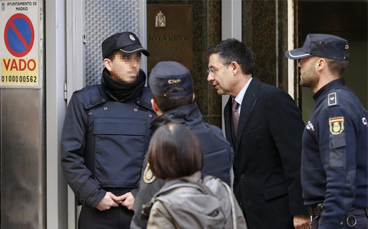 Bartomeu declara ante la Audiencia Nacional