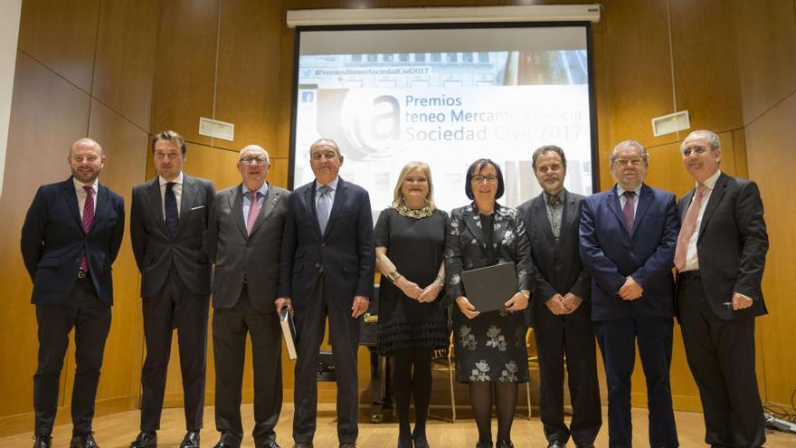 El Ateneo reconoce a Federico Félix, Quico Catalán y Adela Cañete