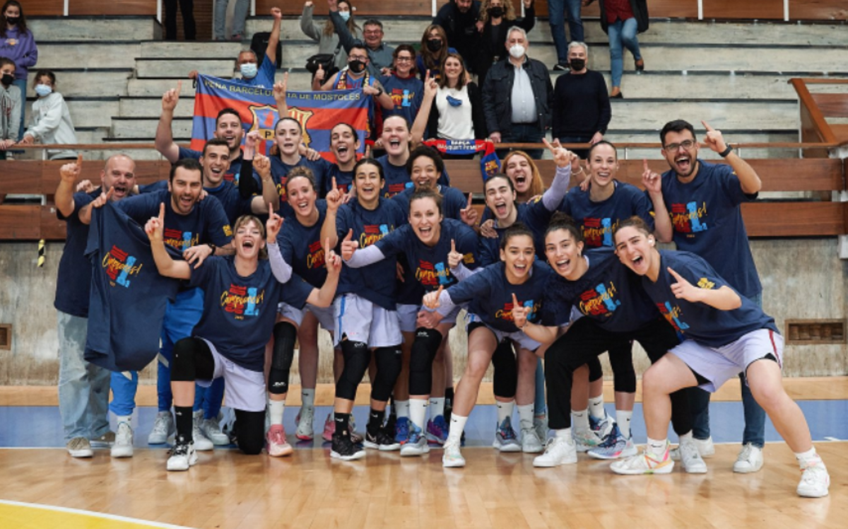 El Barça femení de bàsquet també dispara la il·lusió