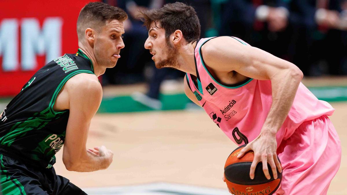 Bolmaro, la pasada temporada contra la Penya