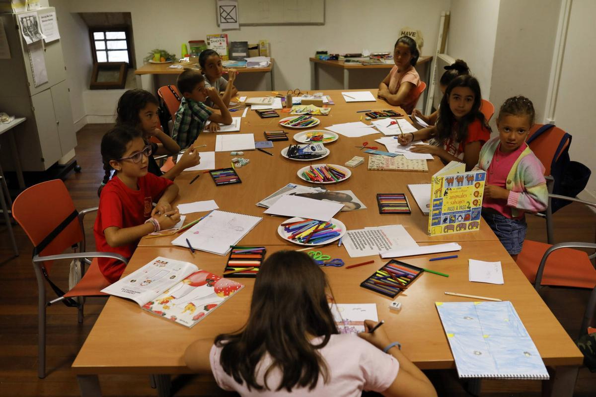 Zamora. Taller de creatividad en la Alhóndiga Zamora. Taller de creatividad en la Alhóndiga