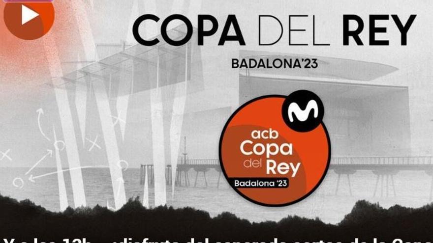 Sorteo de la Copa del Rey de baloncesto.