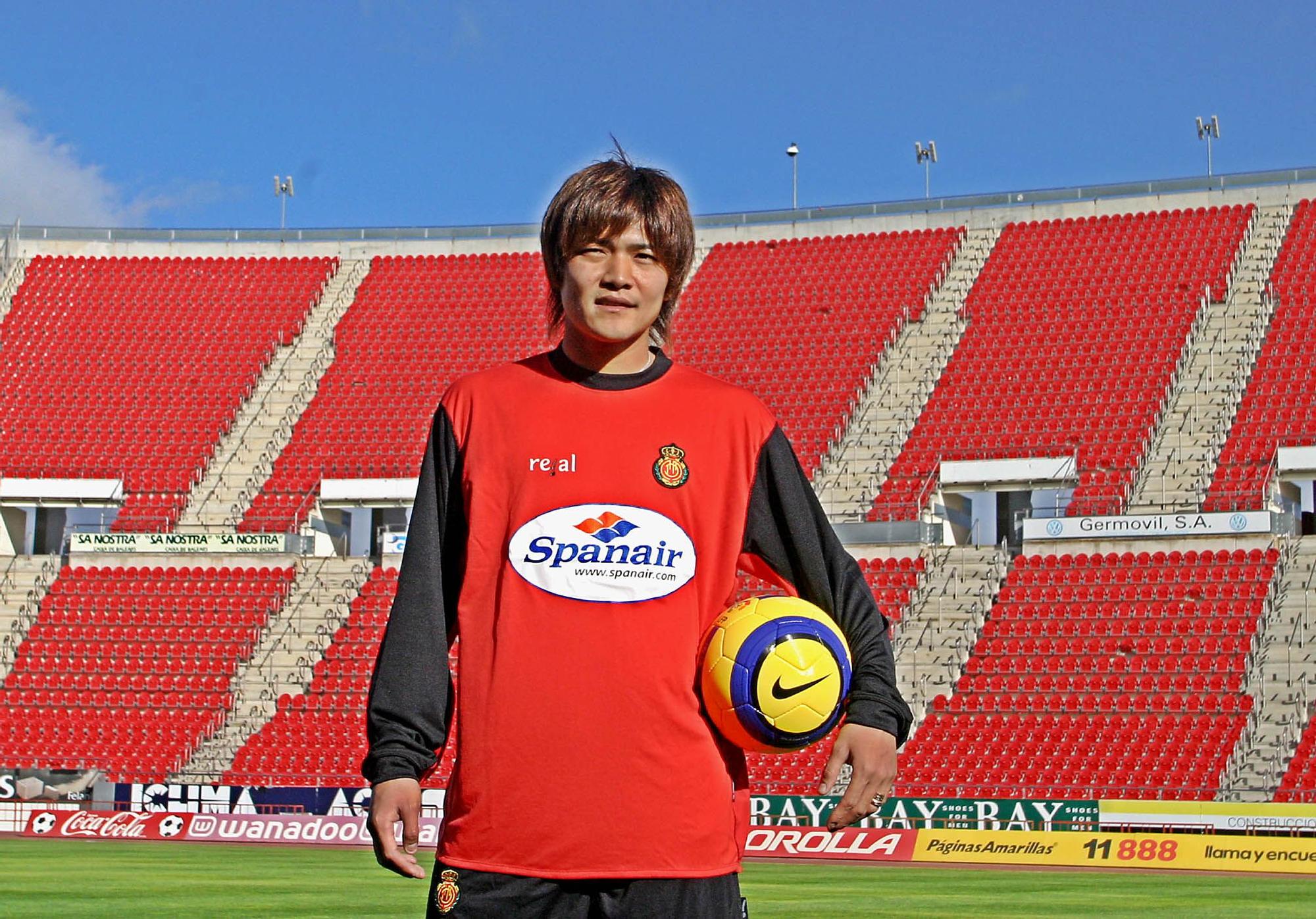 Okubo, primer futbolista japonés del Mallorca