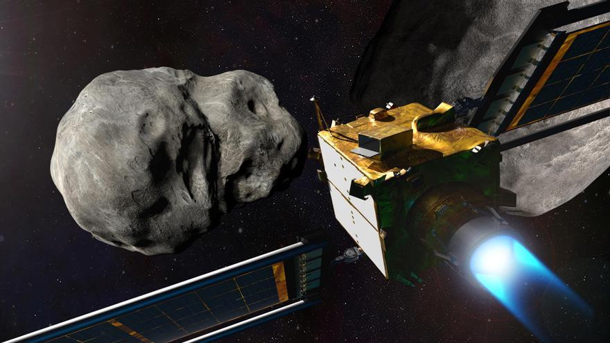 La NASA estrella una nave contra un asteroide para desviarlo