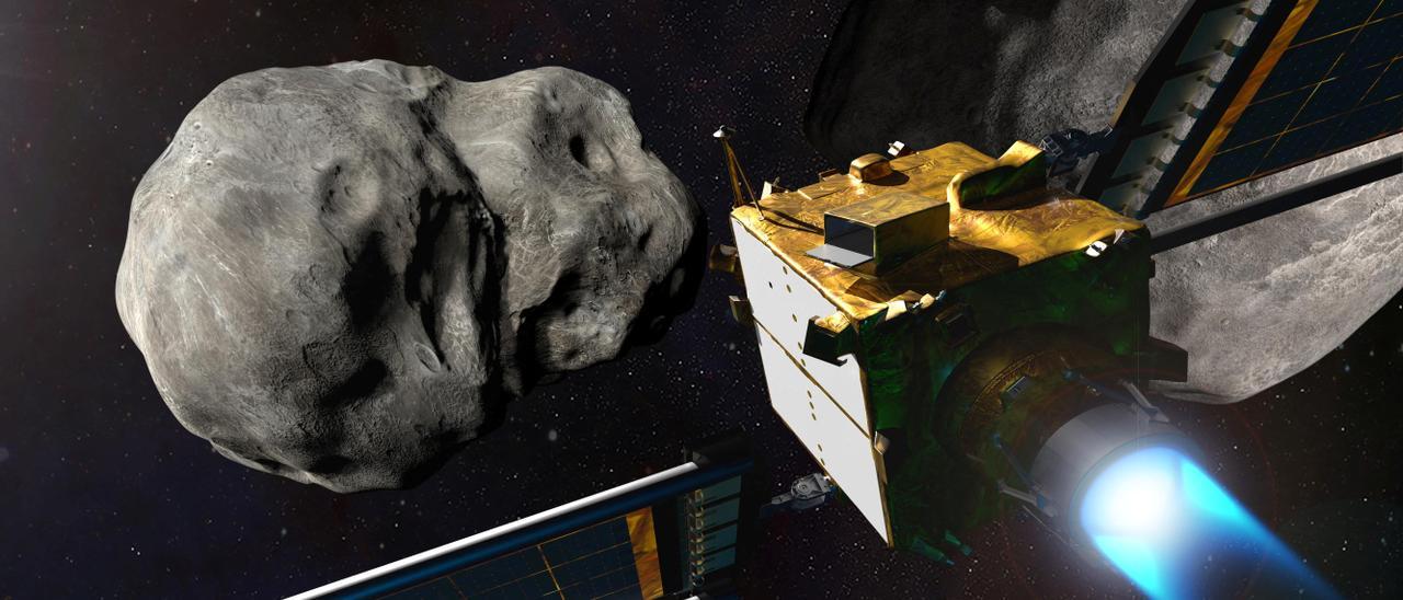 DART, la nave que quiere desviar un asteroide, llega a su destino.