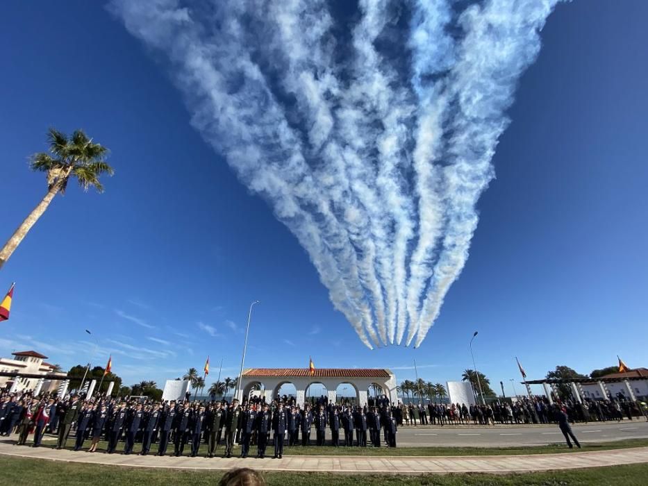 Acto de jura de bandera en la Academia General del Aire