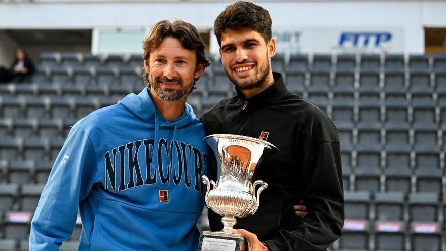 Juan Carlos Ferrero rememora su triunfo en Roma hace 24 años con la victoria de su pupilo el pasado domingo