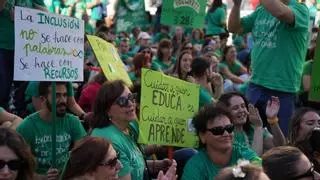 Madrid descarta asumir las reivindicaciones salariales de los docentes en huelga tras evaluarlas en 750 millones de euros anuales