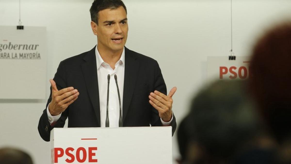 Pedro Sánchez ya es el candidato del PSOE a la Moncloa
