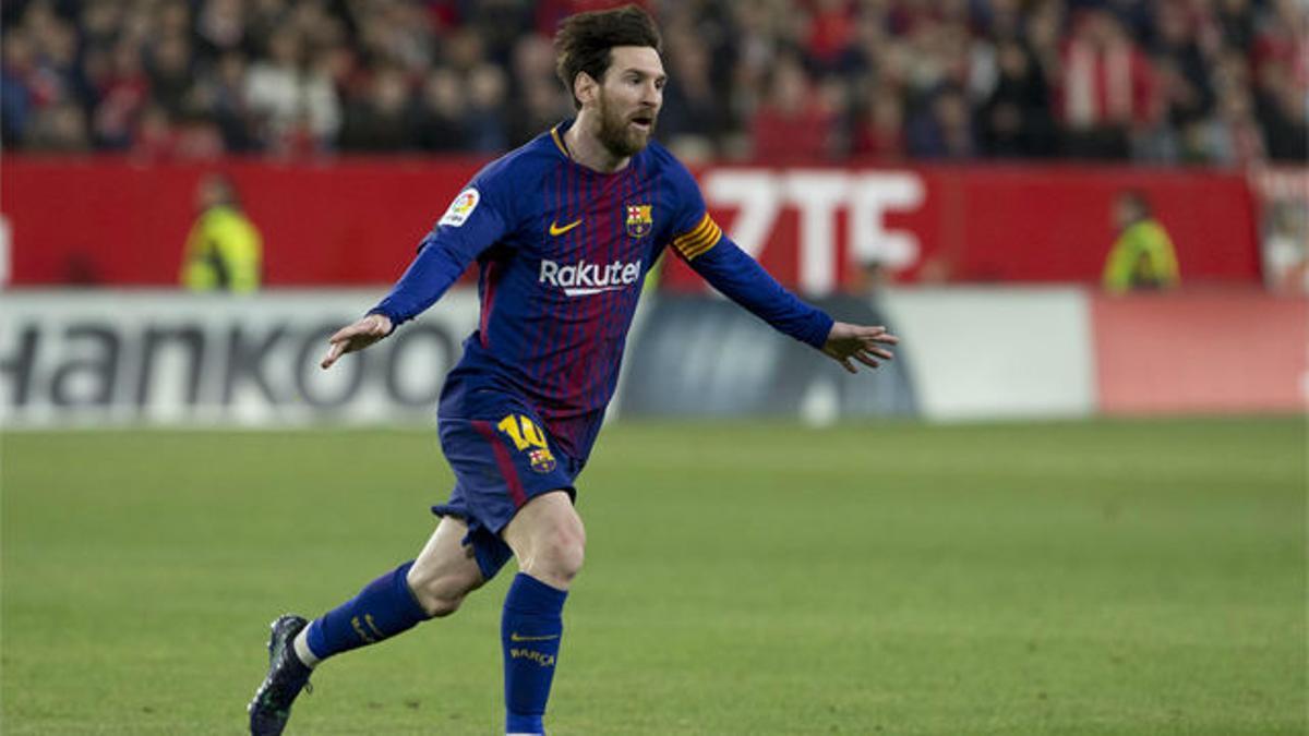 LALIGA | Sevilla - FC Barcelona (2-2): El gol de Leo Messi