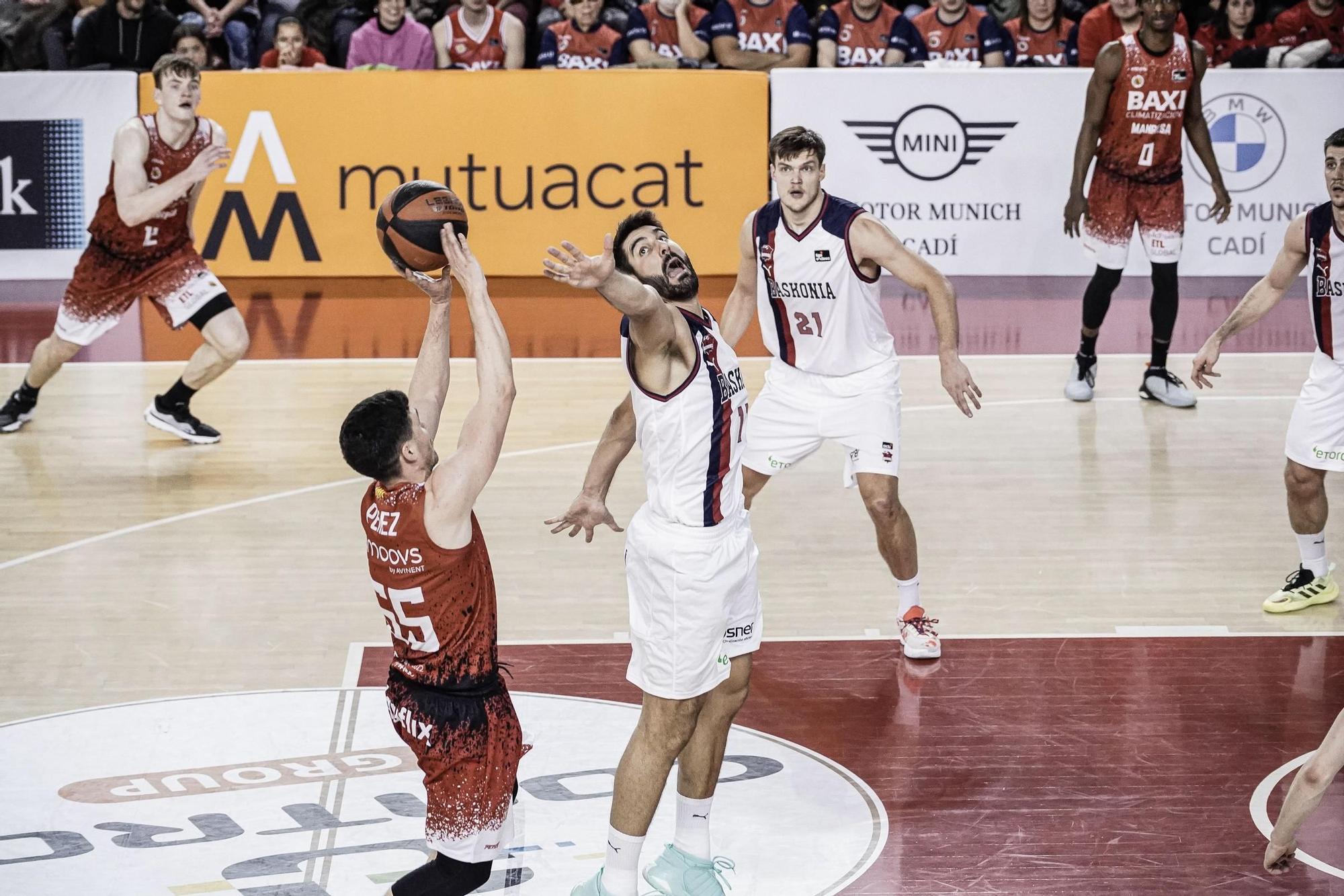 Les millors imatges del Baxi Manresa - Baskonia