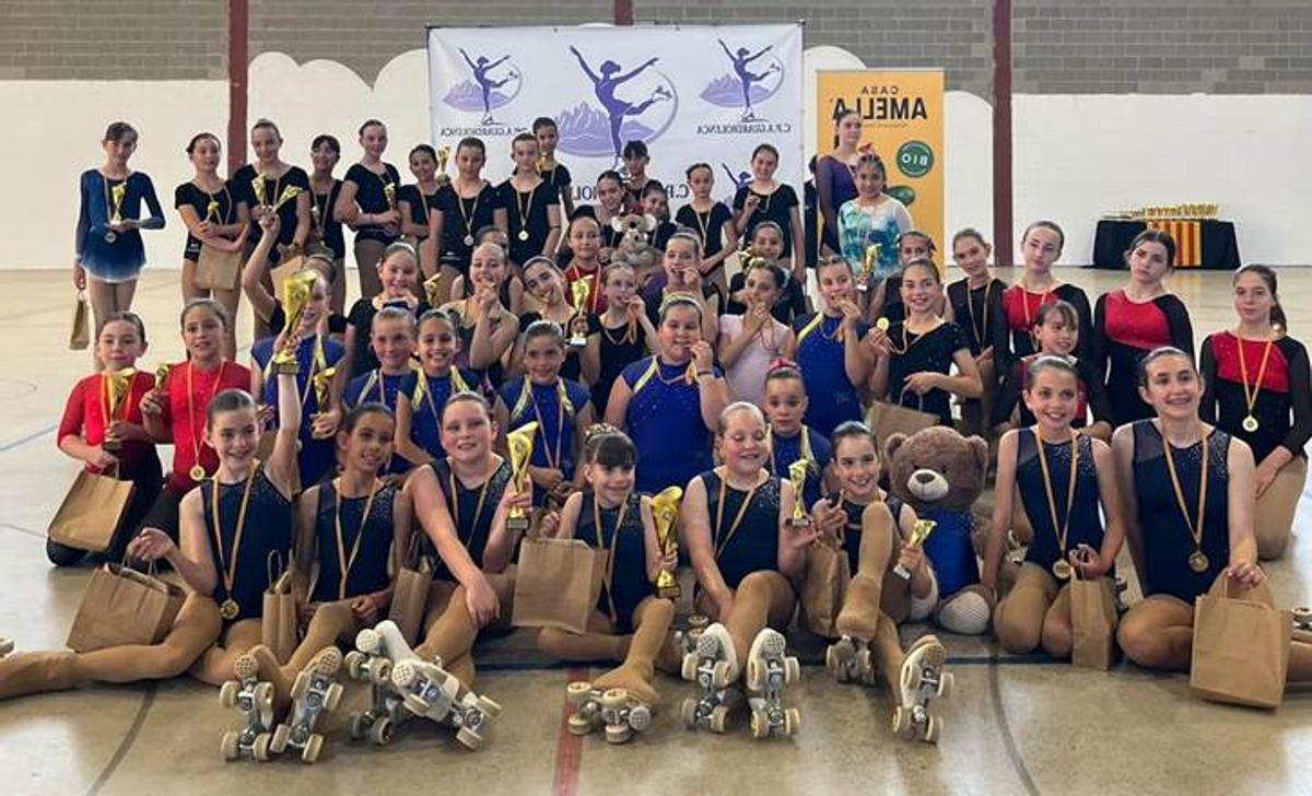 Sant Salvador acull una competició de patinatge artístic