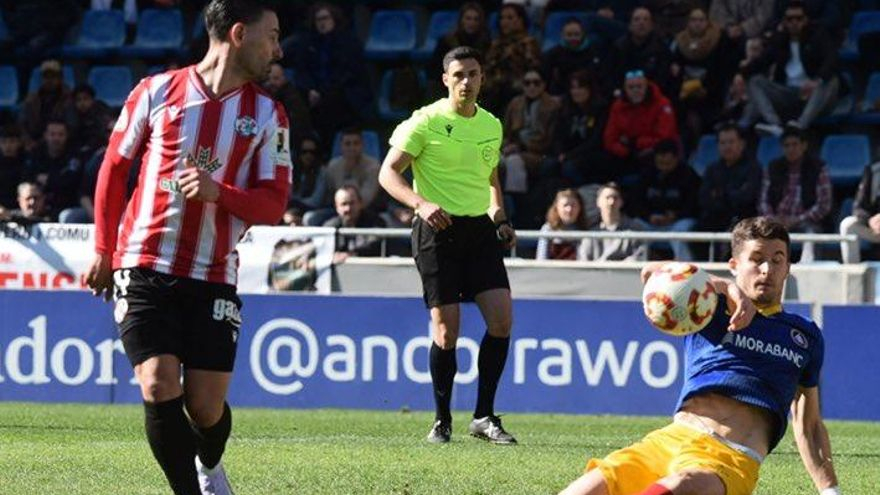 El Zamora CF "se deja" remontar por el  Andorra