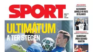 La portada de SPORT de hoy viernes, 13 de junio de 2025
