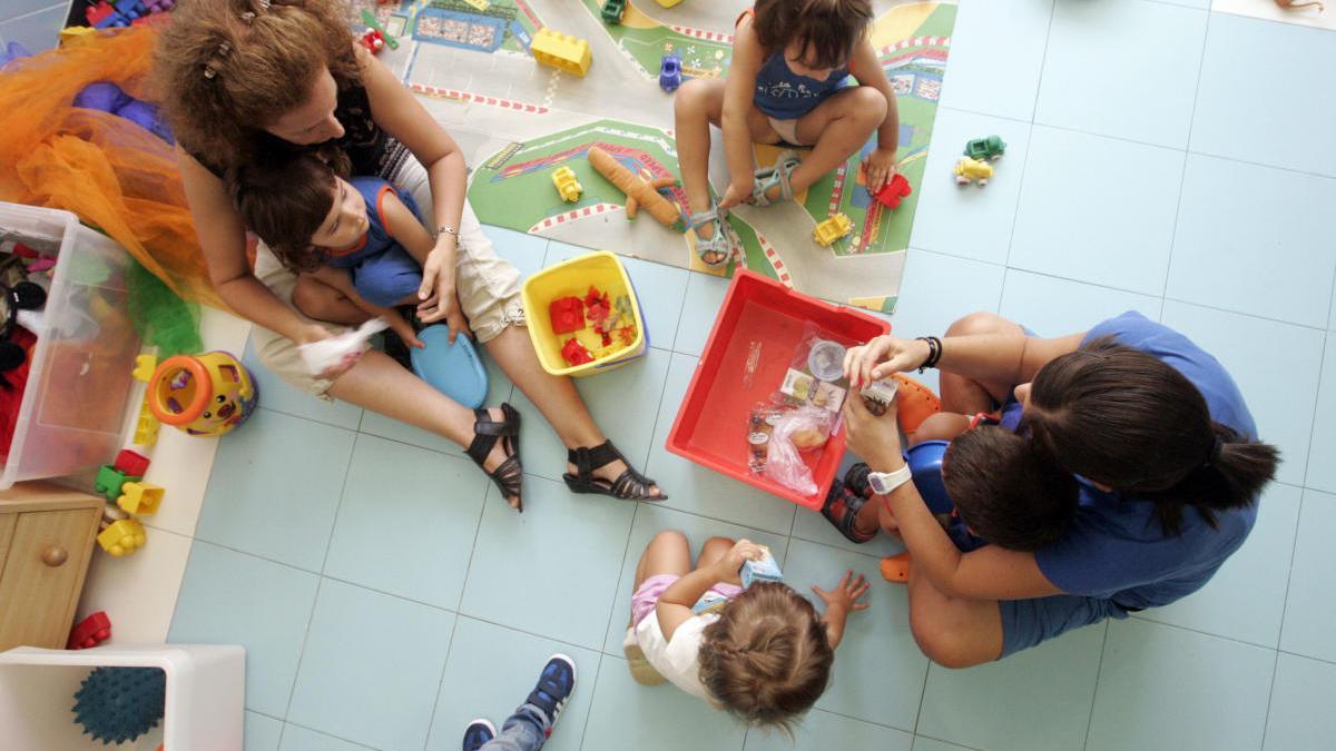 Guarderías vacías en el primer día de la vuelta al cole