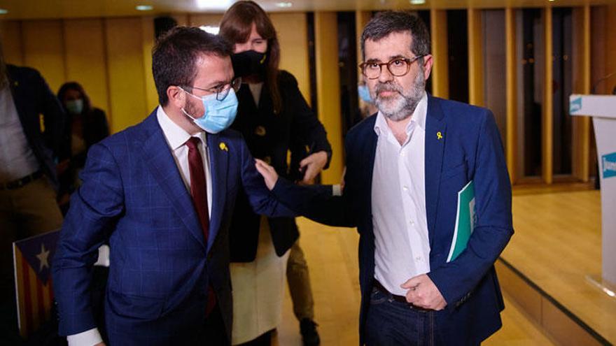 ERC i Junts aborden  &quot;per primera vegada&quot; l&#039;estructura de Govern a la reunió a Lledoners