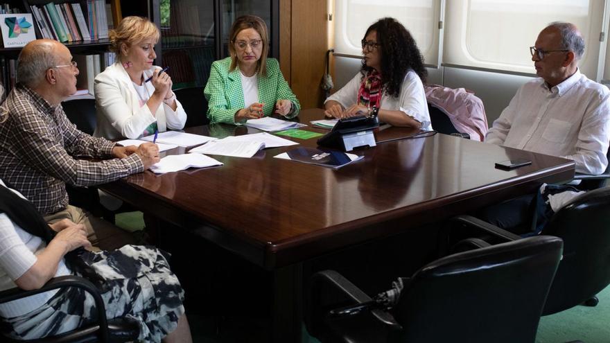 Alfonso Fernández Prieto, Leticia García, Montserrat Chimeno, Irene González y Jesús Pérez Serna.