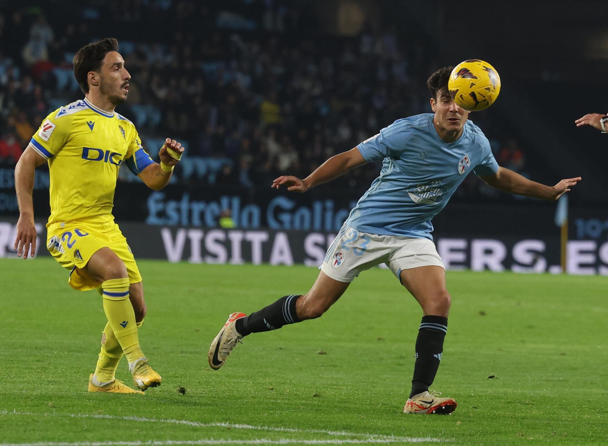 El Celta-Cádiz, en imágenes