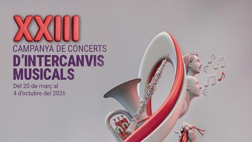 Concierto de las bandas de Altea La Vella y La Nucía este sábado en l’Auditori