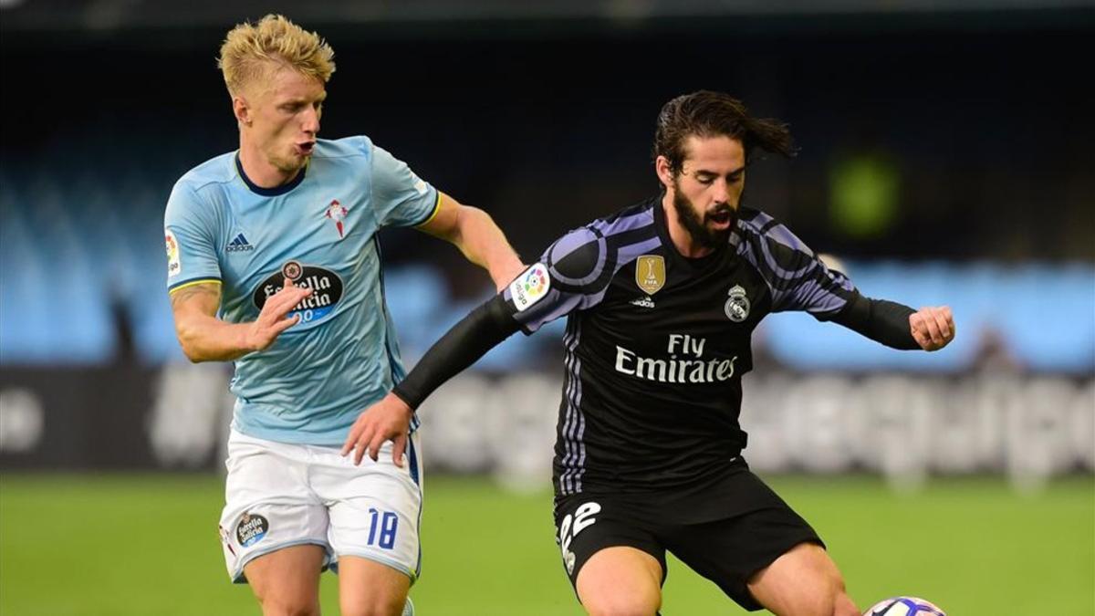 Isco cuajó un buen partido en Vigo