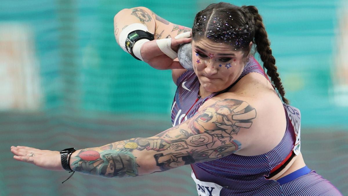 Chase Jackson fue la única en pasar de 20 metros en peso