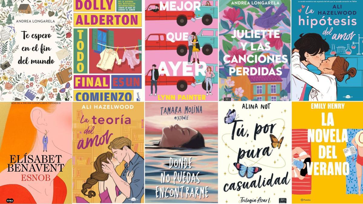 Novelas románticas contemporáneas y junveniles para leer este verano