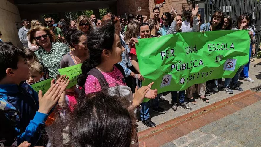 Educación no da marcha atrás y deja sin plaza a 18 alumnos de Infantil del colegio El Romeral de Alcoy