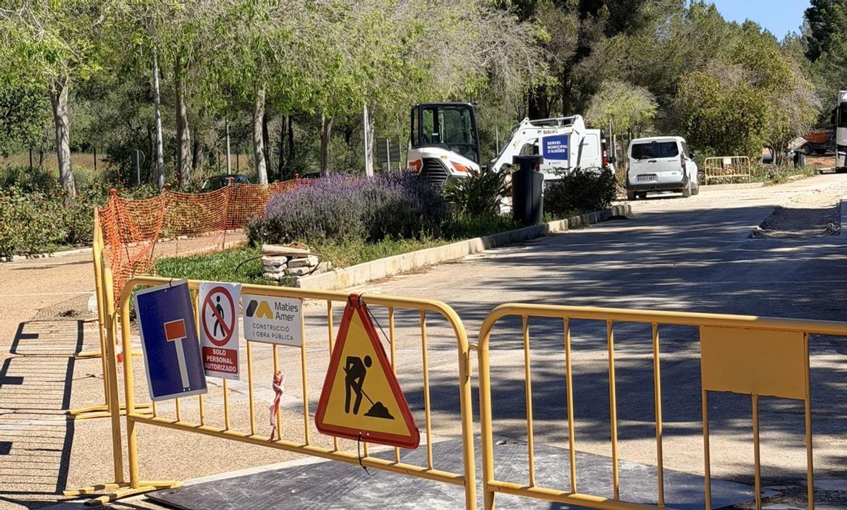 Renovación de la arteria principal de Bendinat