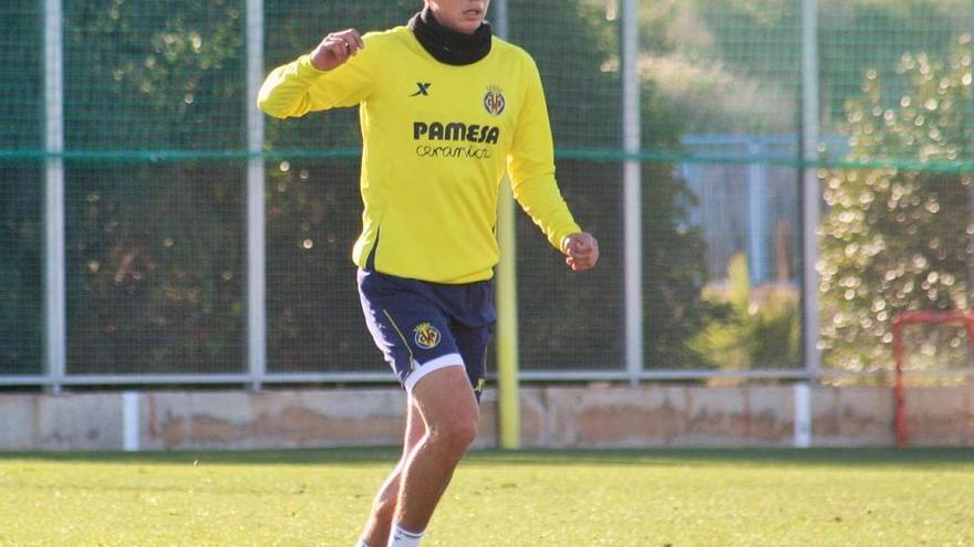 Pepe Palau, con el Villarreal B