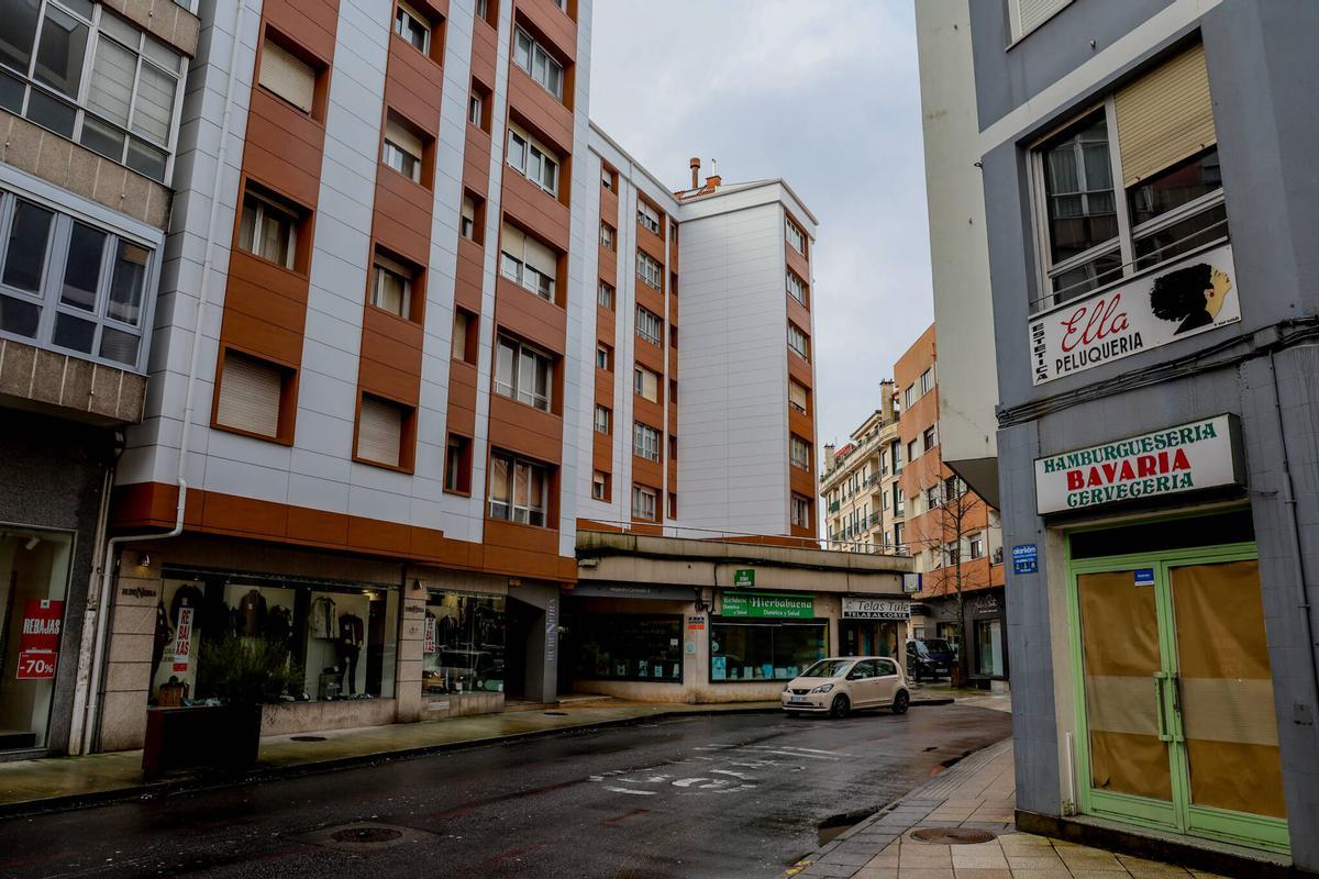 Vista reciente de la calle Alejandro Cerecedo, una de las incluidas.