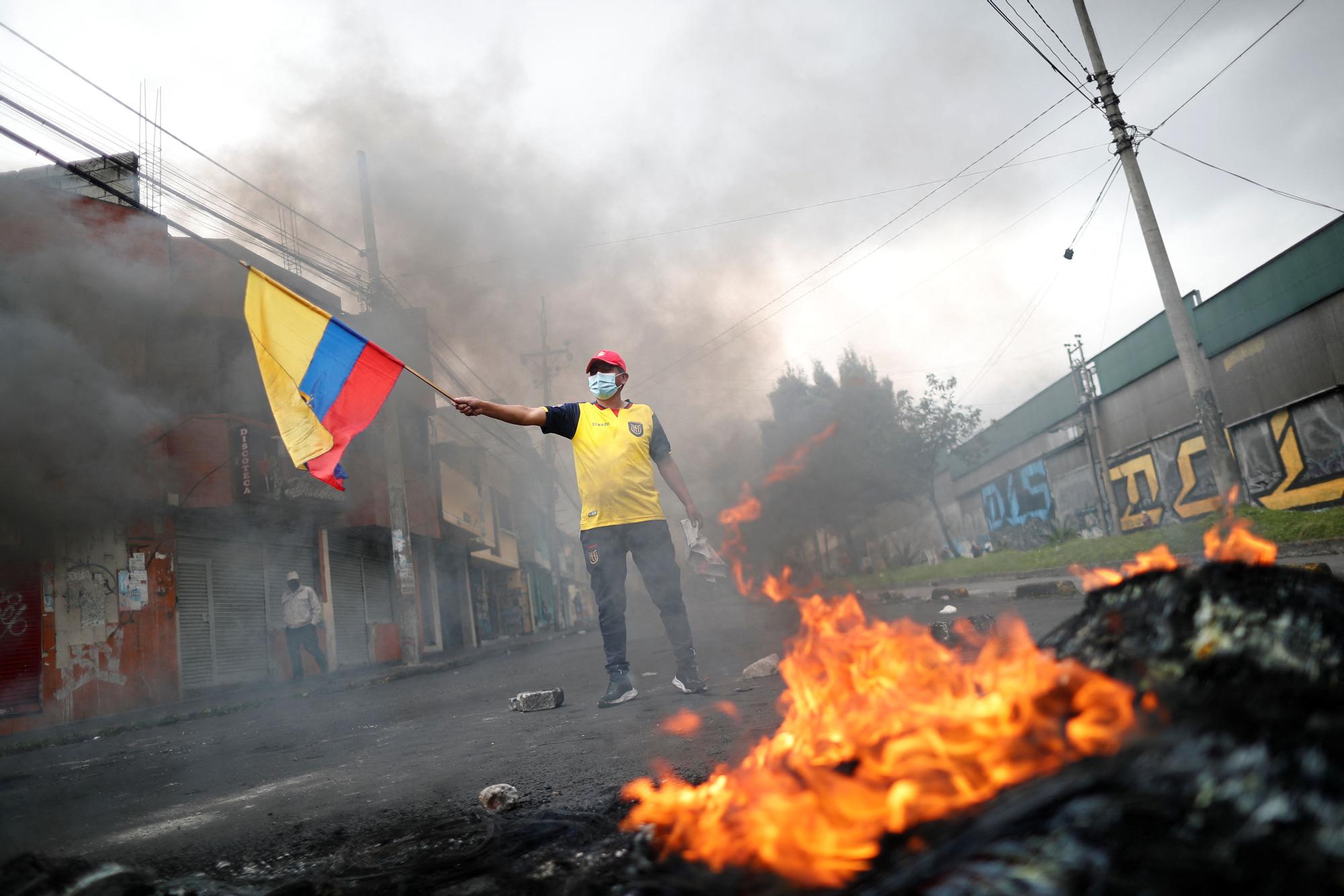 Anti-government protests in Quito