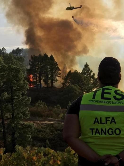 Incendio en Garafía