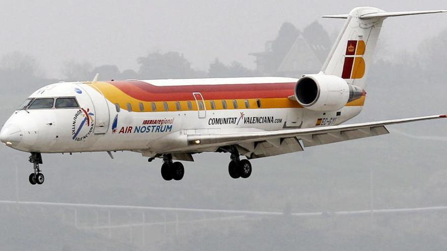 Un avión de Air Nostrum