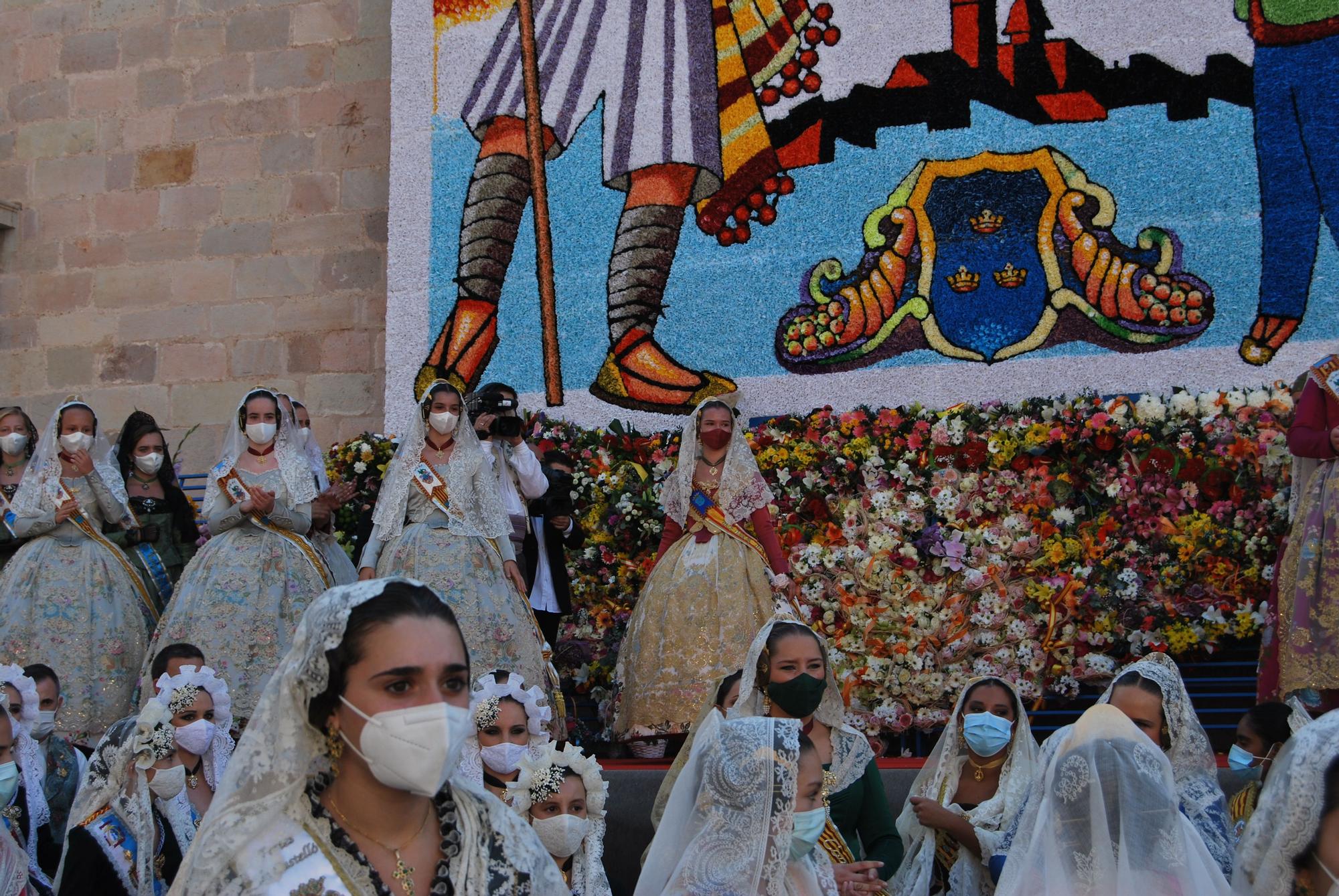 Ofrenda a la patrona de Burriana