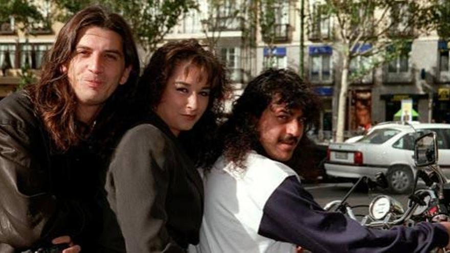 Angeles, Dioni y Cabrera, cuando juntos formaban Camela