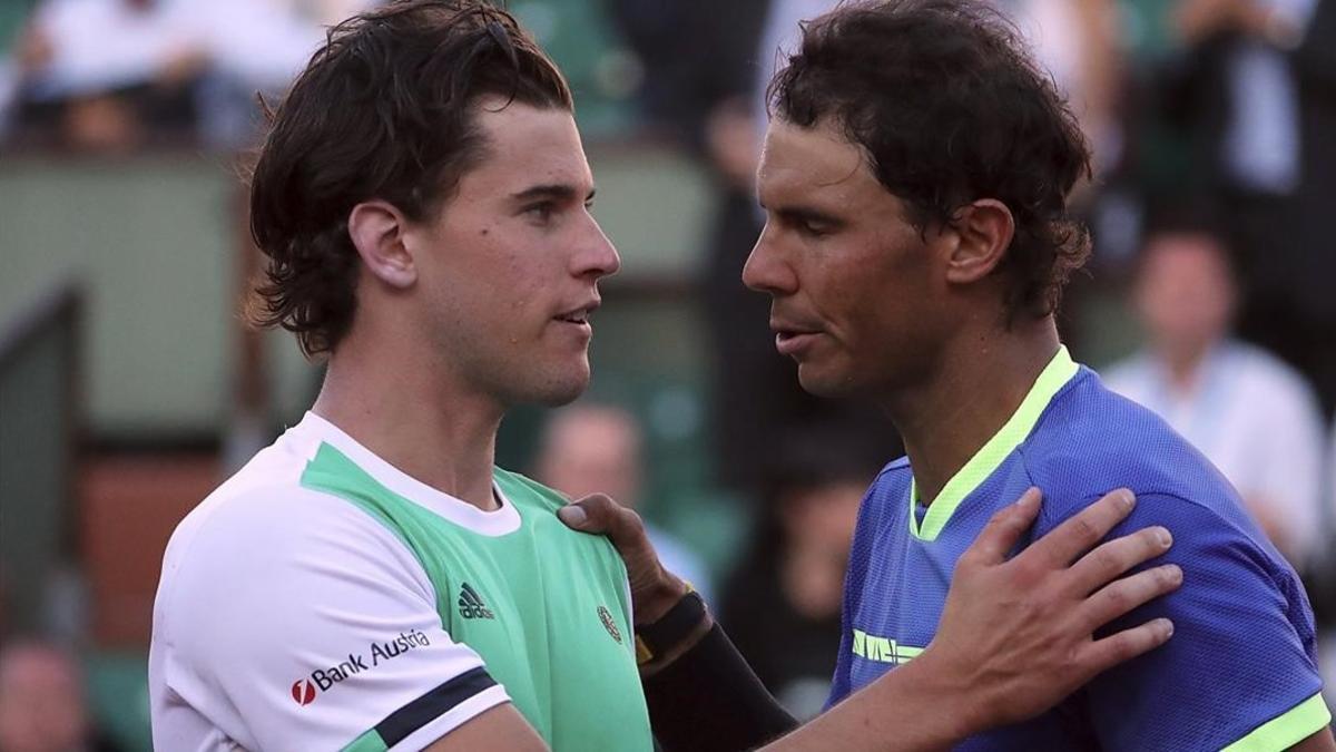 Nadal, con Thiem.