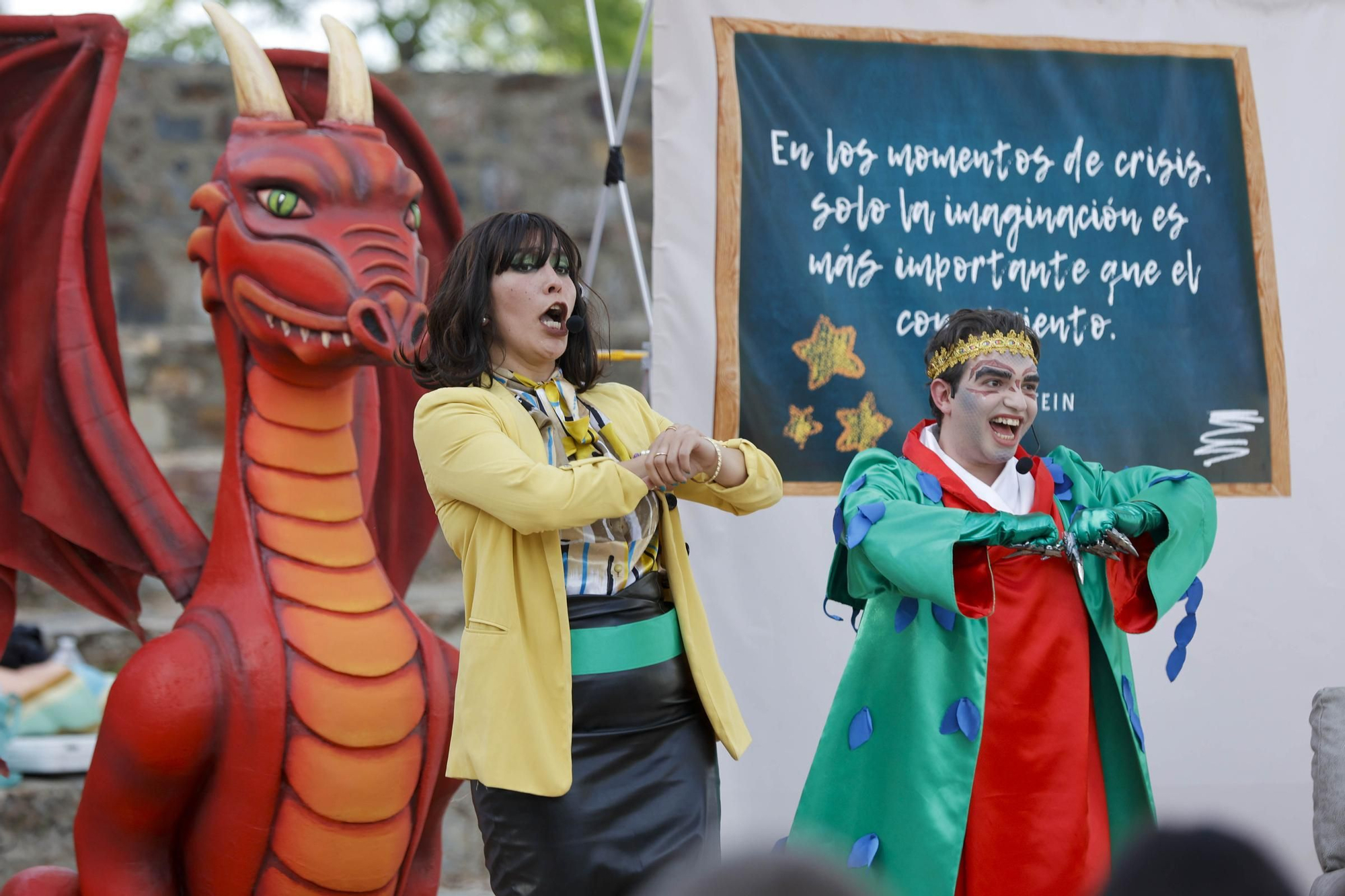 San Jorge ya se enciende en Cáceres