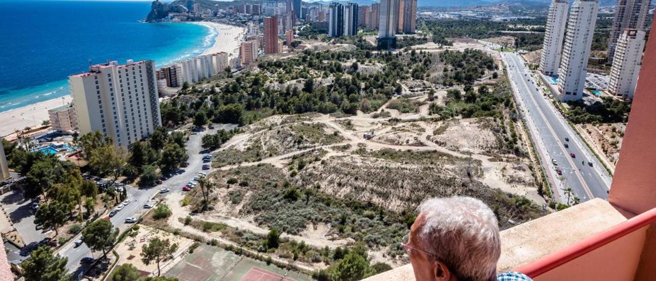 Terrenos que abarca el plan parcial 2/1 Poniente, donde está previsto edificar un millar de pisos.