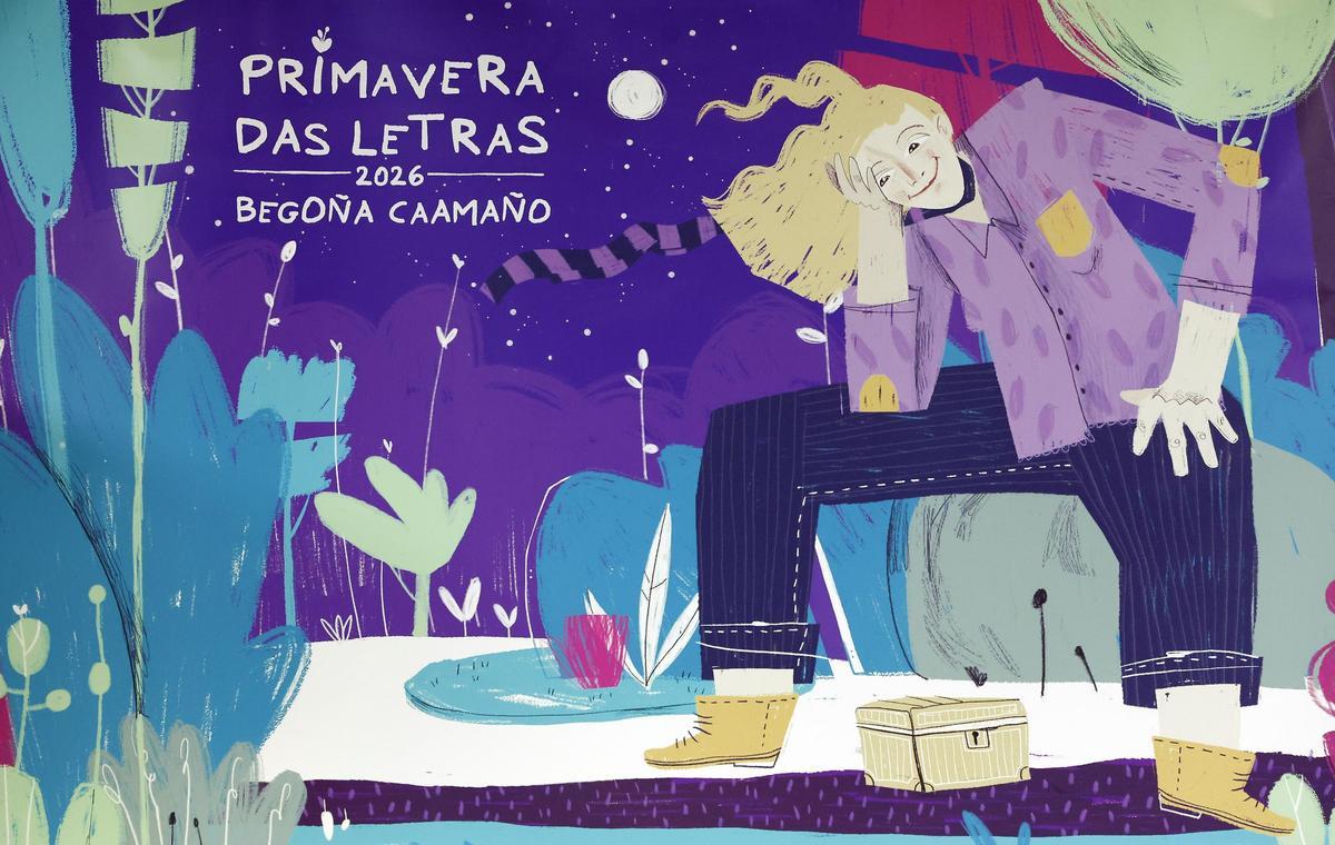 A homenaxe do cole O Pombal de Vigo a Begoña Caamaño na Primavera das Letras