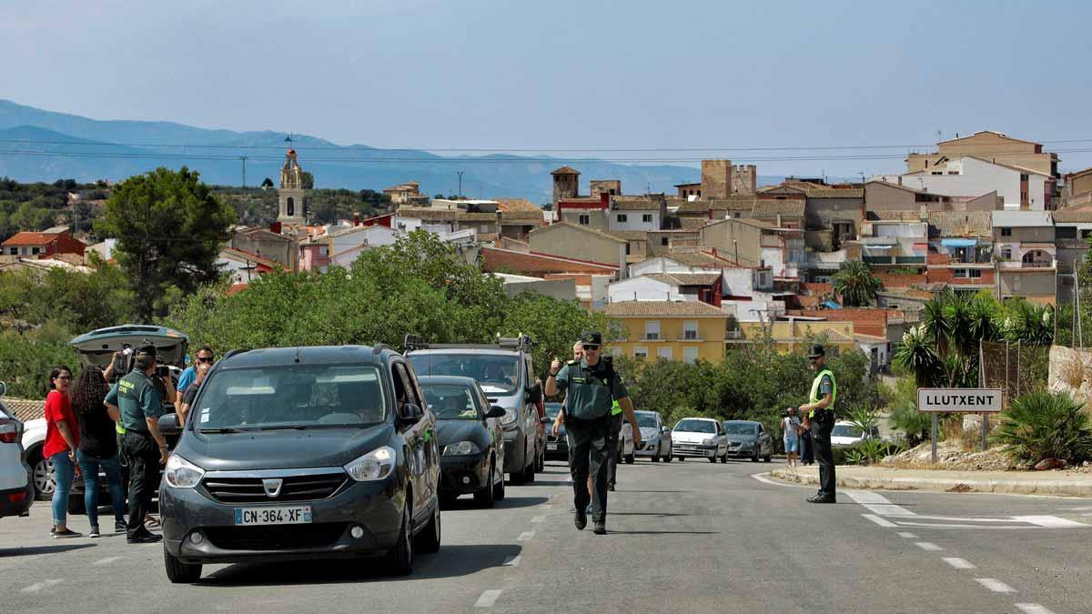 Llutxent pide al Gobierno ayudas de emergencia para la zona afectada por el fuego