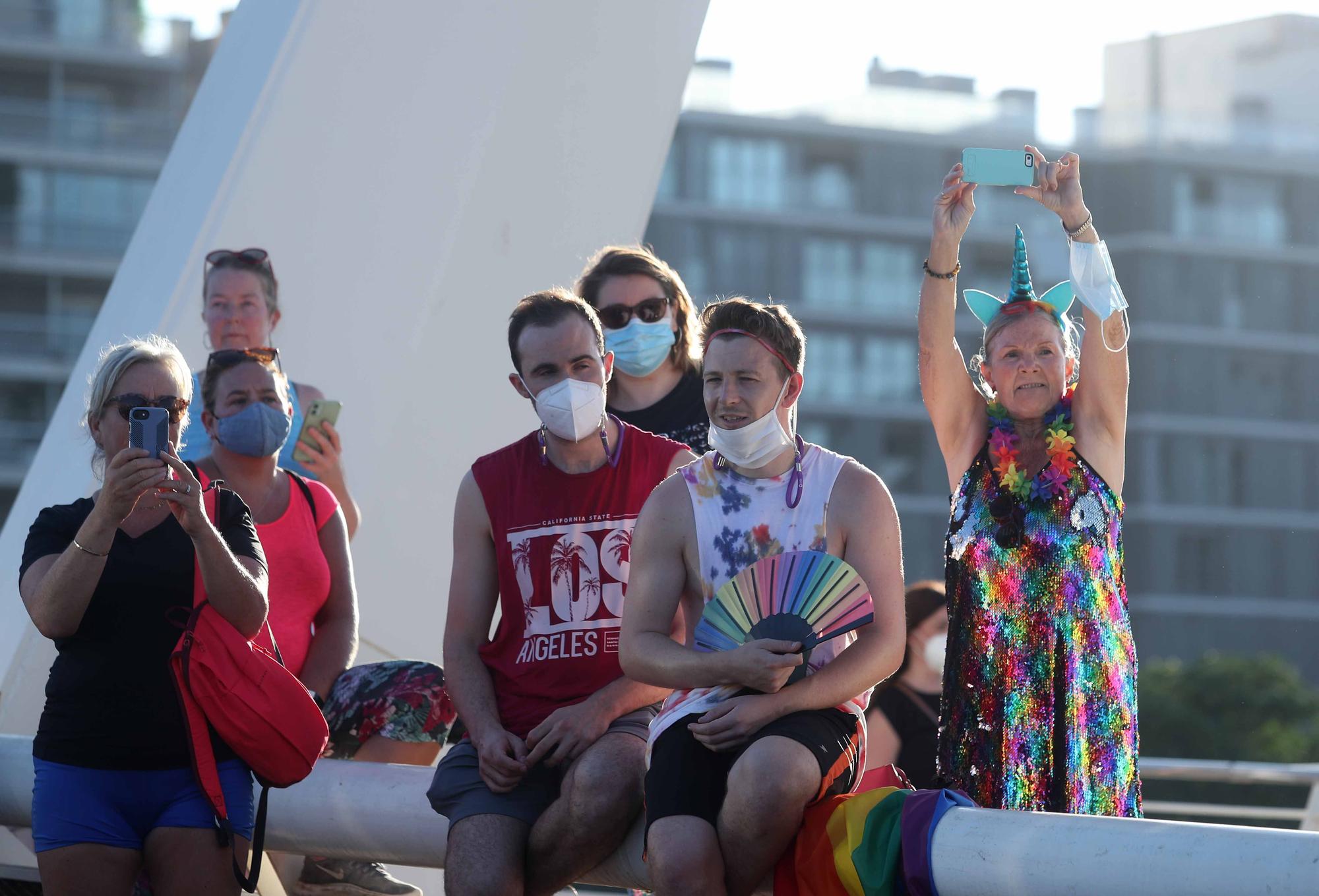 El dia del Orgullo LGTBI+ en València, fue una fiesta