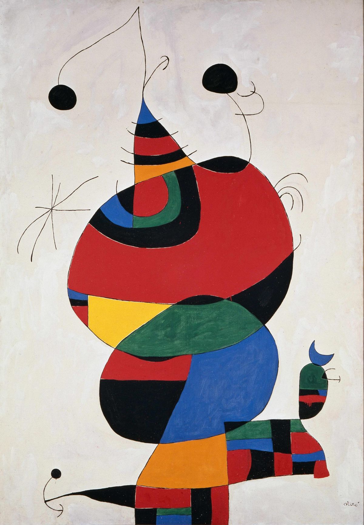 'Femme, oiseau, étoile (Homenatge a Pablo Picasso)', se podrá ver en la Fundació Miró Mallorca.