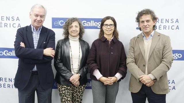 Por la izquierda,  Andrés Guerra, Sagrario Pérez, Ana Botas y Coque Alcázar / |  J. PRIETO